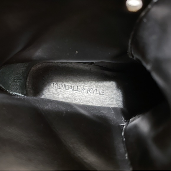 Kendall + Kylie Park Snakeskin Suede Ankle Boots - Picture 10 of 10